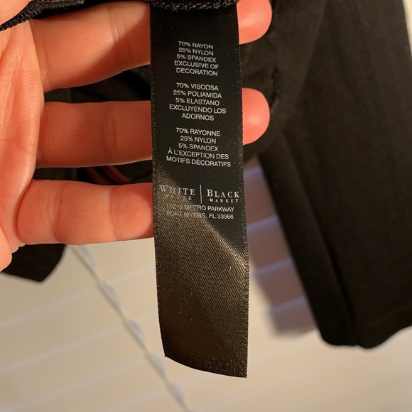 🔥White House Black Market Women’s Black Jacket/Blazer Size 6🔥 - Picture 7 of 7